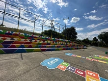 ¡Llano Verde florece en el cumpleaños de Cali! Comunidad y autoridades embellecen el Parque del Amor