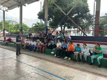 Socialización en el barrio La Esperanza, comuna 11