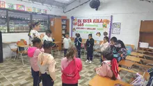 Secretaría de Educación entregó kits escolares en la Institución Educativa Rural Los Andes
