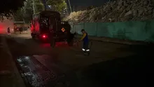 ¡De noche y sin pausa! Alcaldía Eder recupera la carrera 50 entre calles 25 y 54, a un costado de La Escombrera
