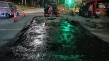 ¡De noche y sin pausa! Alcaldía Eder recupera la carrera 50 entre calles 25 y 54, a un costado de La Escombrera