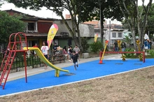 De espacio abandonado a lugar de encuentro y disfrute: comunidad de Calipso celebra entrega de dos parques renovados