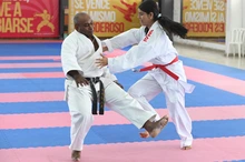 Karen Dahiana Yunda, la guerrera que compitió con alma y corazón en el tatami de los ‘Departamentales’: tras colgarse el oro, despidió a su papá