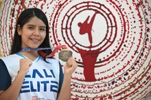 Karen Dahiana Yunda, la guerrera que compitió con alma y corazón en el tatami de los ‘Departamentales’: tras colgarse el oro, despidió a su papá