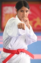Karen Dahiana Yunda, la guerrera que compitió con alma y corazón en el tatami de los ‘Departamentales’: tras colgarse el oro, despidió a su papá