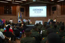93 auxiliares de Policía se gradúan en formación para el empleo gracias  a la Alcaldía y Naciones Unidas