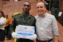 93 auxiliares de Policía se gradúan en formación para el empleo gracias  a la Alcaldía y Naciones Unidas