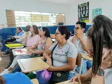 70 docentes y directivos docentes participaron en la jornada de abordaje pedagógico en la institución educativa Bartolomé Loboguerrero.
