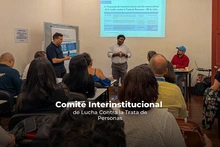 Comité trata de personas