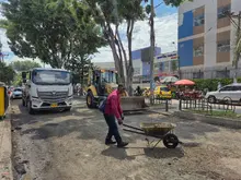 En un 2x3, las vías principales de la comuna 13 se recuperan gracias a la Alcaldía de Cali