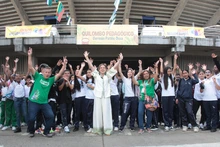 Con arte, saberes y tradición, estudiantes llenaron de vida la Ciudadela Petronio Álvarez en su segundo día de actividades