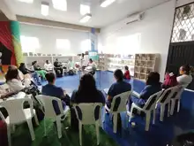 Secretaría de Educación inicia capacitación a estudiantes de licenciatura en educación infantil en la  IEO General Alfredo Vásquez Cobo