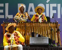 Cali vivió su segunda noche del concurso musical del Festival Petronio Álvarez
