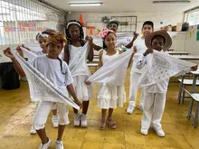 La Institución Etnoeducativa Santa Rosa, sede José Cardona Hoyos, se une a la celebración del Festival  Petronio Álvarez