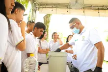 ‘Kilele Ecológico’ en el Petronio Álvarez se consolida como un espacio clave para la educación en manejo de  residuos