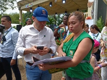 Con ‘Bella’, el primer chatbot ambiental, cientos de caleños están aprendiendo a cuidar el ambiente en el  Petronio Álvarez