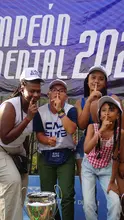 Joseph Herrera, doble medallista de los Juegos Departamentales, brilló con su presencia en el Festival Petronio Álvarez