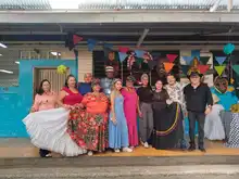 La Institución Educativa Oficial Isaías Gamboa realizo su tradicional Festival Petronio Isaiano celebrando la cultura afrocolombiana