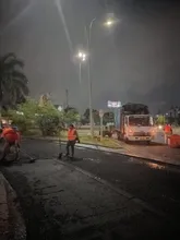 Alcaldía Eder adelanta recuperación de vías aledañas al Monumento de la Solidaridad para mejorar la movilidad en el norte de Cali 