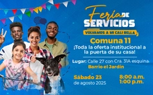 Feria de servicio comuna 11 Jardin