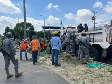 La Administración Distrital trabaja sin descanso en la recuperación de la zona afectada por ataque terrorista en inmediaciones de la Base Área