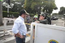 La Administración Distrital trabaja sin descanso en la recuperación de la zona afectada por ataque terrorista en inmediaciones de la Base Área