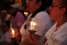 Alcalde Alejandro Eder lideró la ‘Ceremonia de la Luz’ en honor a las víctimas y en rechazo al terrorismo