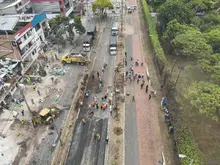 El miedo no nos detiene: Secretaría de Infraestructura recupera vías y andenes sobre la carrera 8, frente a la Base Aérea 
