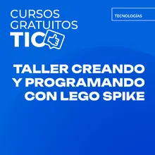 Portada Taller creado y programando con Lego Spike
