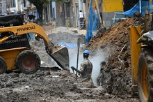 Con adelantos en el cronograma de obra, avanza la renovación del barrio Obrero