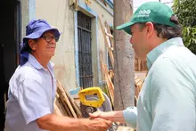 Con adelantos en el cronograma de obra, avanza la renovación del barrio Obrero