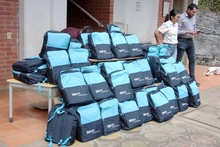 90 kits escolares fueron entregados a estudiantes de primaria del corregimiento de Villacarmelo 