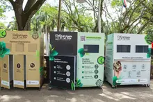 Alcaldía de Cali y Swisscontact instalan los primeros eco-puntos públicos en el Bulevar del Río