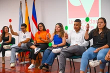 Debates con altura dan los candidatos al CMJ