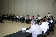 Alcalde anuncia en Consejo de Seguridad nuevas inversiones para modernizar sistema de cámaras y corredores de seguridad