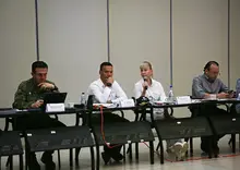 Alcalde anuncia en Consejo de Seguridad nuevas inversiones para modernizar sistema de cámaras y corredores de seguridad