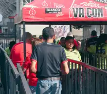 Marcha de hinchas del América sobre la calle 5 transcurrió en completa calma 