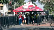 Marcha de hinchas del América sobre la calle 5 transcurrió en completa calma 
