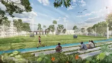 Zonas verdes y espacios comunitarios se garantizan en el Proyecto  Integral Charco Azul y El Pondaje