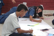 Estudiantes de la Institución Educativa Diez de Mayo participan de proceso formativo sobre estilos de vida saludables