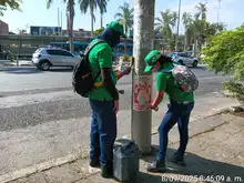 Sigue avanzando la recuperación del espacio público en Cali: Uaesp activó jornada de limpieza en gran tramo de la calle quinta