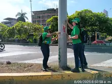 Sigue avanzando la recuperación del espacio público en Cali: Uaesp activó jornada de limpieza en gran tramo de la calle quinta