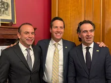 Seguridad, desarrollo económico y Tren de Cercanías, los temas centrales del segundo día de agenda del alcalde Eder en Washington
