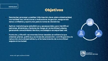 Observatorio de Movilidad Sostenible y Seguridad Vial_objetivos
