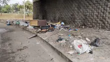 Comunidad en el Paso del Comercio se unió para limpiar un área convertida en botadero de residuos 