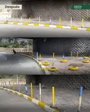 Comunidad en el Paso del Comercio se unió para limpiar un área convertida en botadero de residuos 