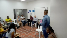 Secretaría del Deporte y la Recreación llegó con buenas noticias a la Comuna 15