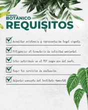 Permiso Botanico - 2