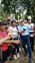 Caleños reclamaron sus pines en el Parque del Avión y están listos para la ‘Carrera La Isla RUN 4.2K’ 