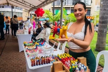 Mujeres impulsan su empoderamiento económico en la Gran Feria de Mujeres Emprendedoras